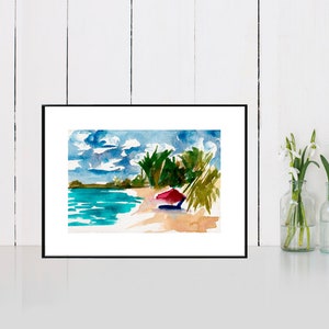 Beach No. 21 . giclee art print image 1