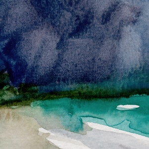 Beach No. 27 . giclee art print image 3