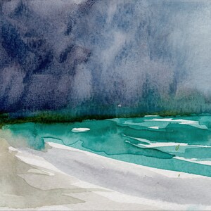 Beach No. 27 . giclee art print image 2