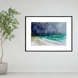 Beach No. 27 . giclee art print image 4