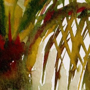 Palme Nr. 8. Kunstdruck Giclee Bild 5