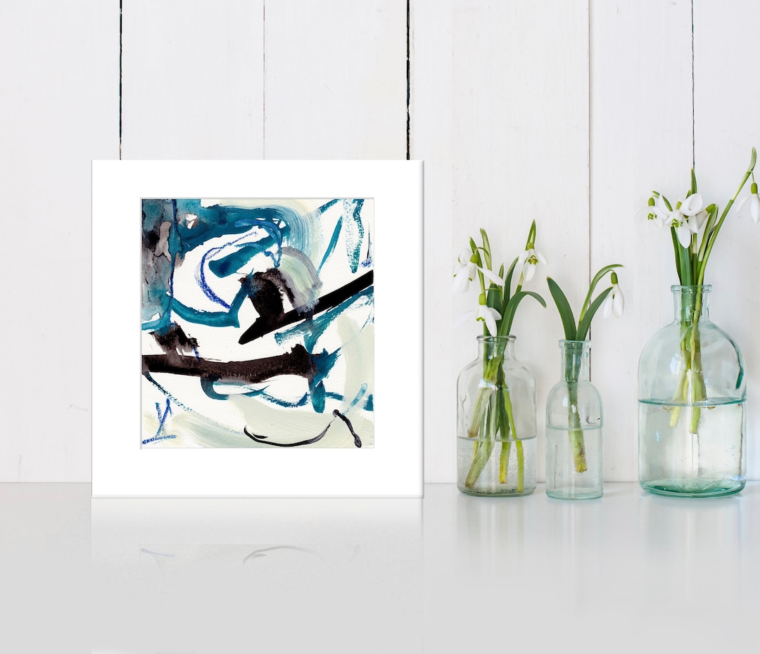 オリジナル抽象ミクストメディア - 7