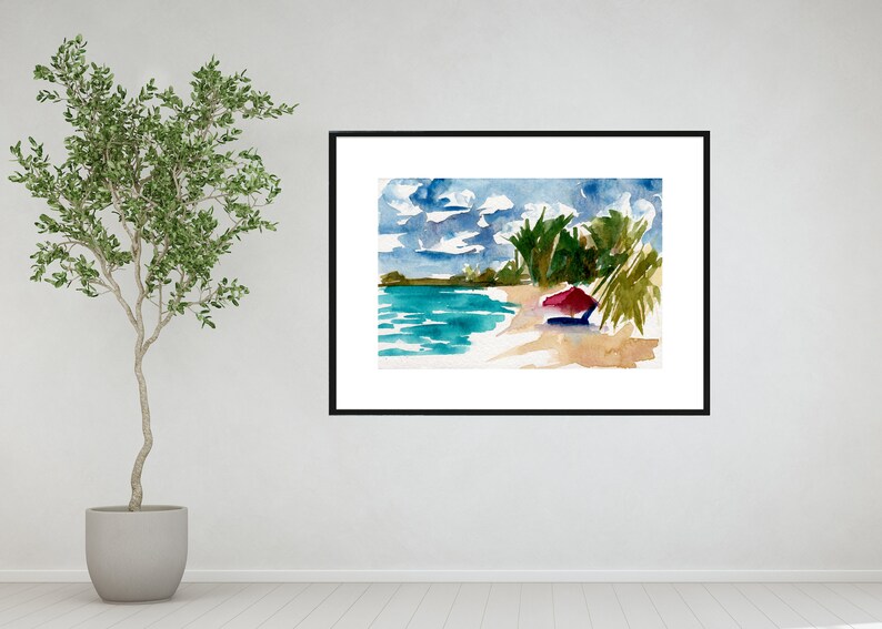 Beach No. 21 . giclee art print image 3