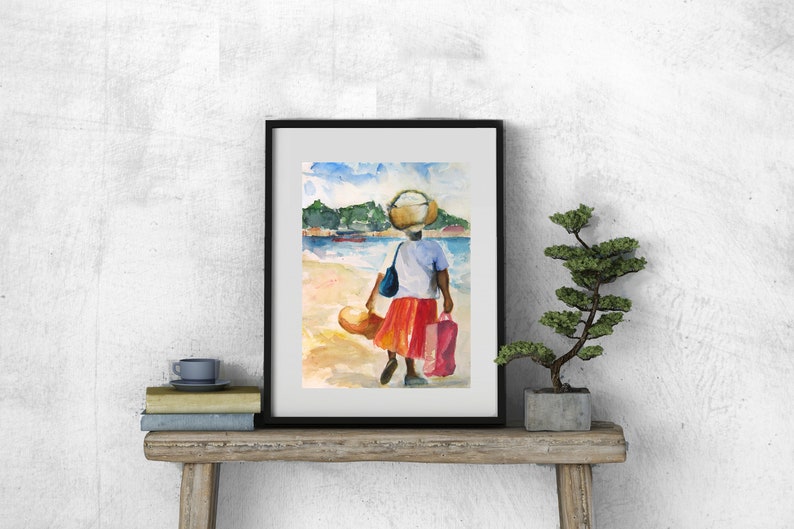 Fruit Lady No. 1 . As seen in The Get Down on Netflix . giclee art print image 1