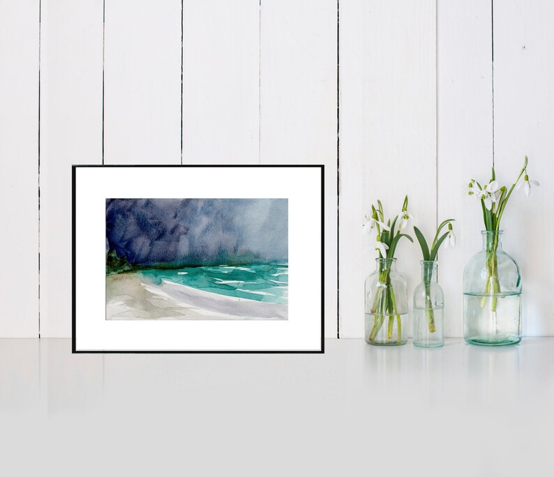 Beach No. 27 . giclee art print image 1