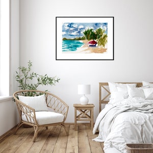 Beach No. 21 . giclee art print image 5