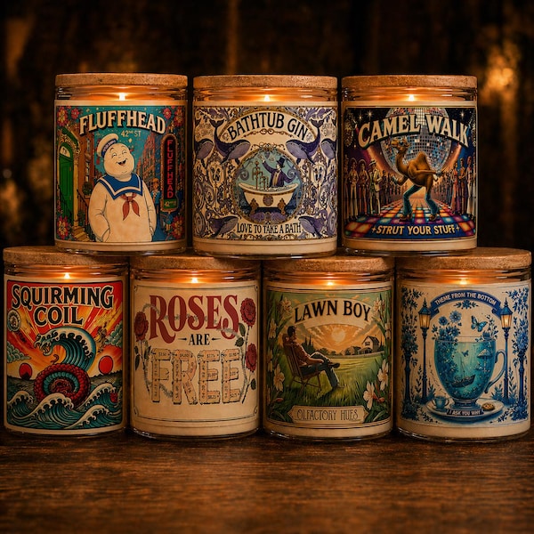 Phish Inspired Candles