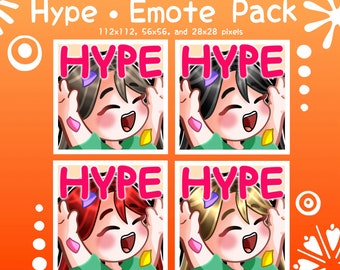 Hype! Twitch Emote Pack