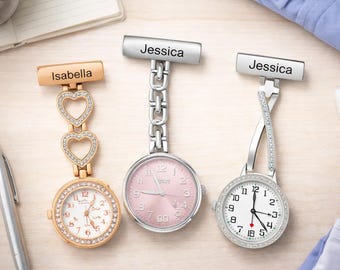 Custom Nurses Pocket Watch.Nurse Name Watch.Gift For Doctor/Nurse/Midwife.Medical student graduation gifts,Gift For Doctor/Nurse/Midwife