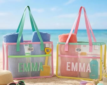 Bolso de playa personalizado. Regalos para despedidas de soltera. Bolso de playa impermeable. Bolso de piscina de verano, bolsos de playa para damas de honor, bolso para viajes de chicas.