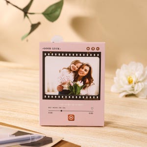 Carte virtuelle personnalisée pour la fête des mères. Carte photo personnalisée amusante pour la fête des mères. Cartes avec enregistrements audio. Cadeau d'anniversaire pour maman/grand-mère, grand-mère/elle