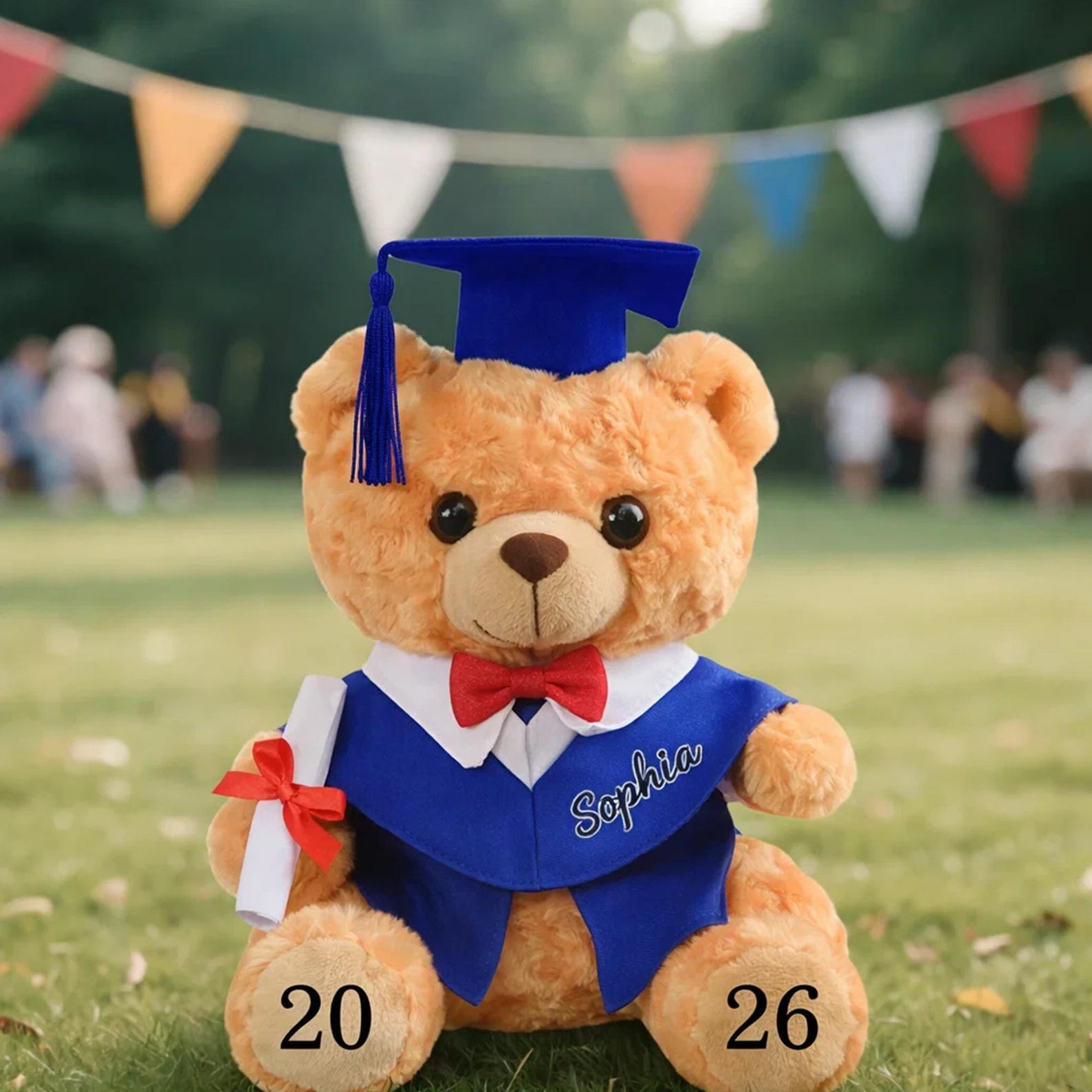 Personalized Class of 2026 Graduation Bears.bear With Graduate Gown ...