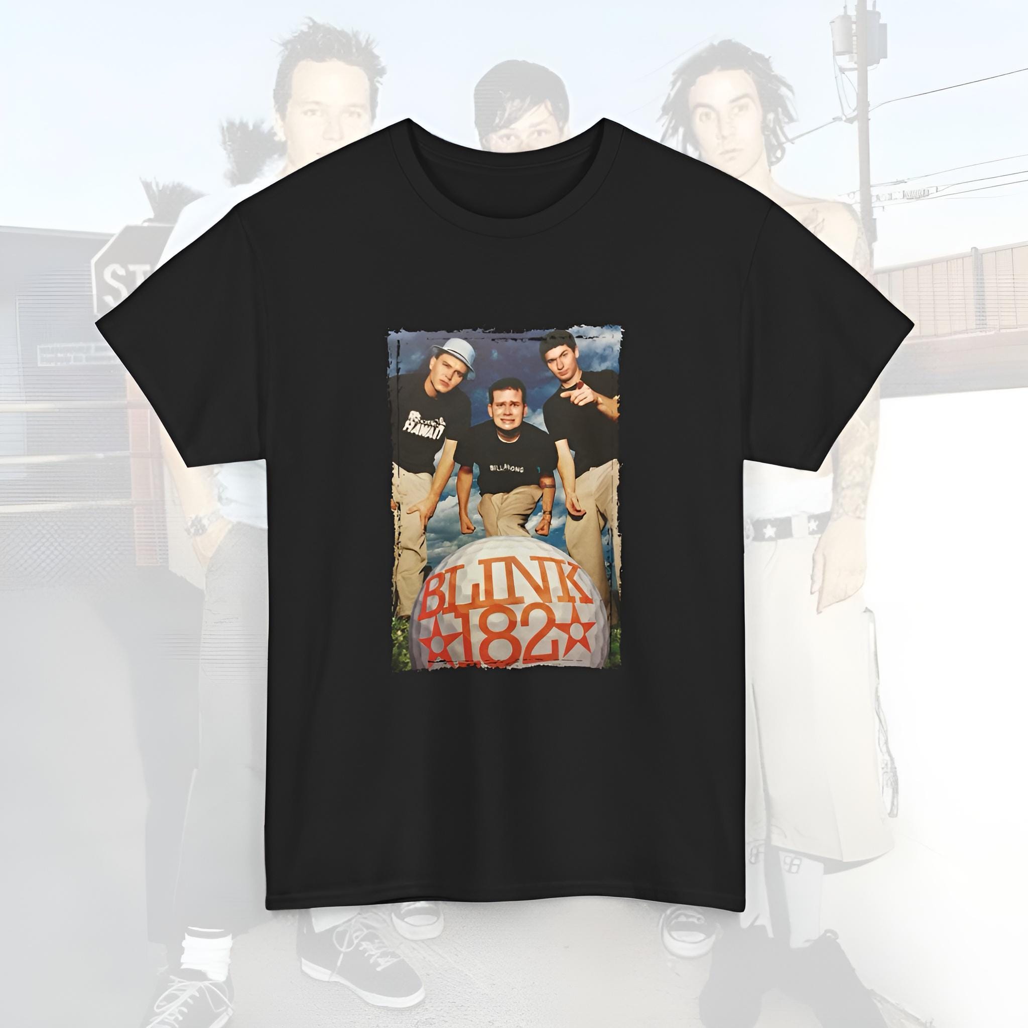 blink182 Tシャツ 90s 90s復刻】BLINK182 Tシャツ©️1997 M&Oタグ