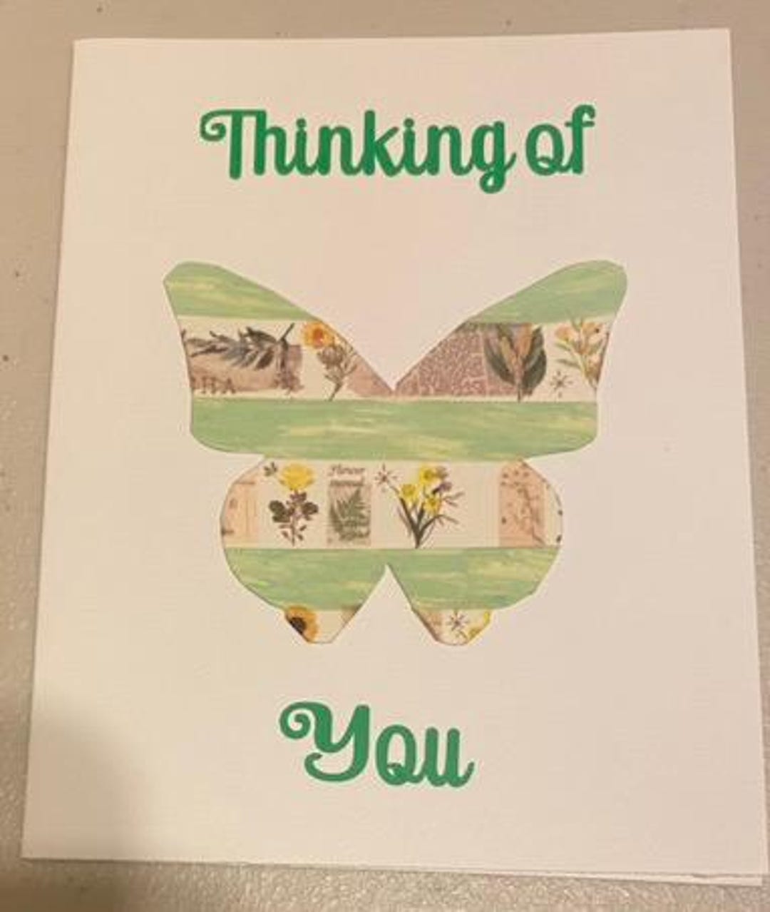 Butterfly Thinking of You Cards - Set of 4 - Etsy