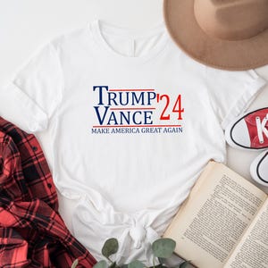 Trump Vance 2024 Shirt, Vice President JD Vance Shirt, VP Vance 24 Shirt, Trump Fight Shirt, President Donald Trump and JD Vance Republican