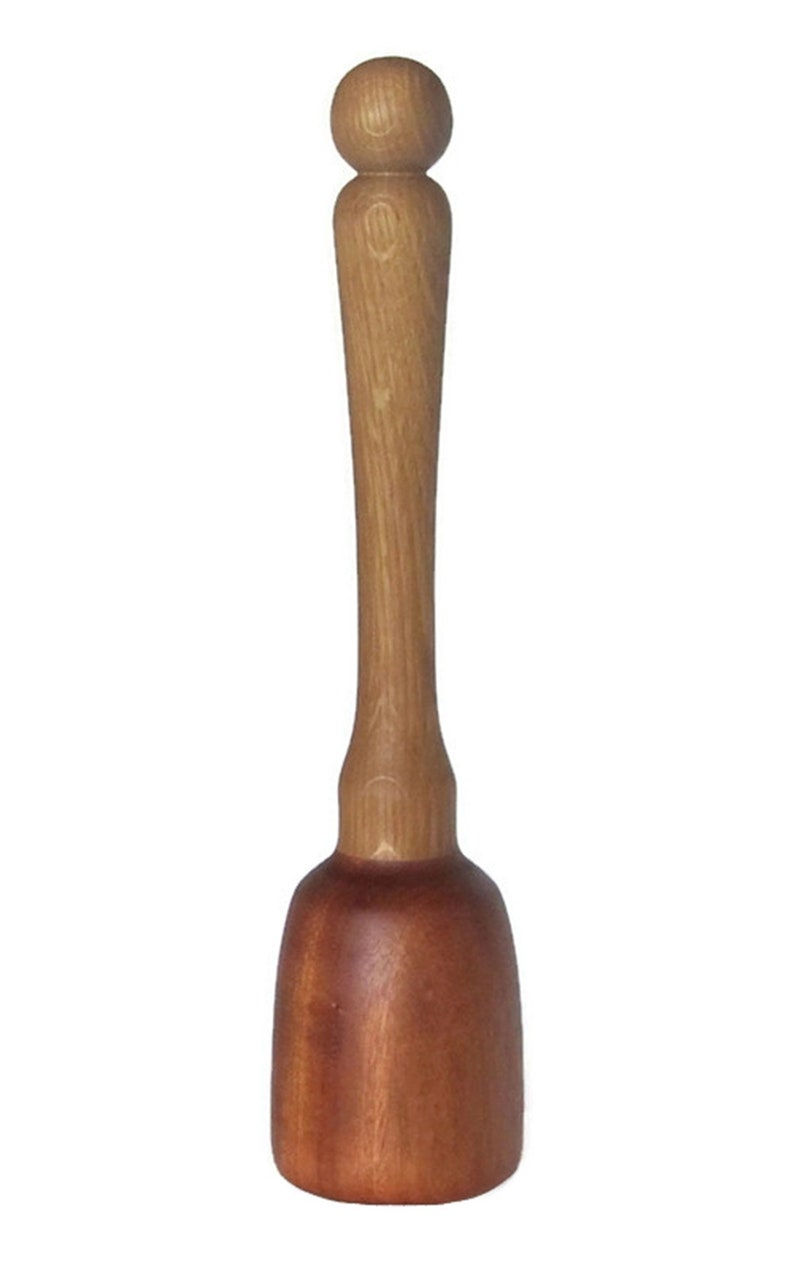 Wood Potato Masher/Sapele and White Oak/Pestle/Vegetable Masher/Kitchen Utensil/Bean Masher/Wooden Utensil image 10