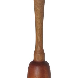 Wood Potato Masher/Sapele and White Oak/Pestle/Vegetable Masher/Kitchen Utensil/Bean Masher/Wooden Utensil image 5