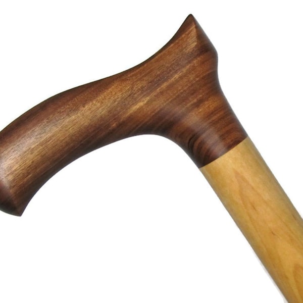 Thick Mens Walking Cane Etsy