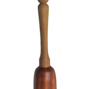 Wood Potato Masher/Sapele and White Oak/Pestle/Vegetable Masher/Kitchen Utensil/Bean Masher/Wooden Utensil image 4