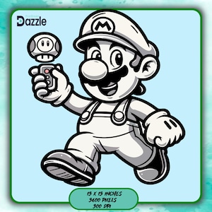 Super Mario SVG Sublimation, Mario Cut Files, Mario Clipart, Super  Mario PNG Cricut cut file, Digital download, Svg, Dxf, Eps, Ai, Png