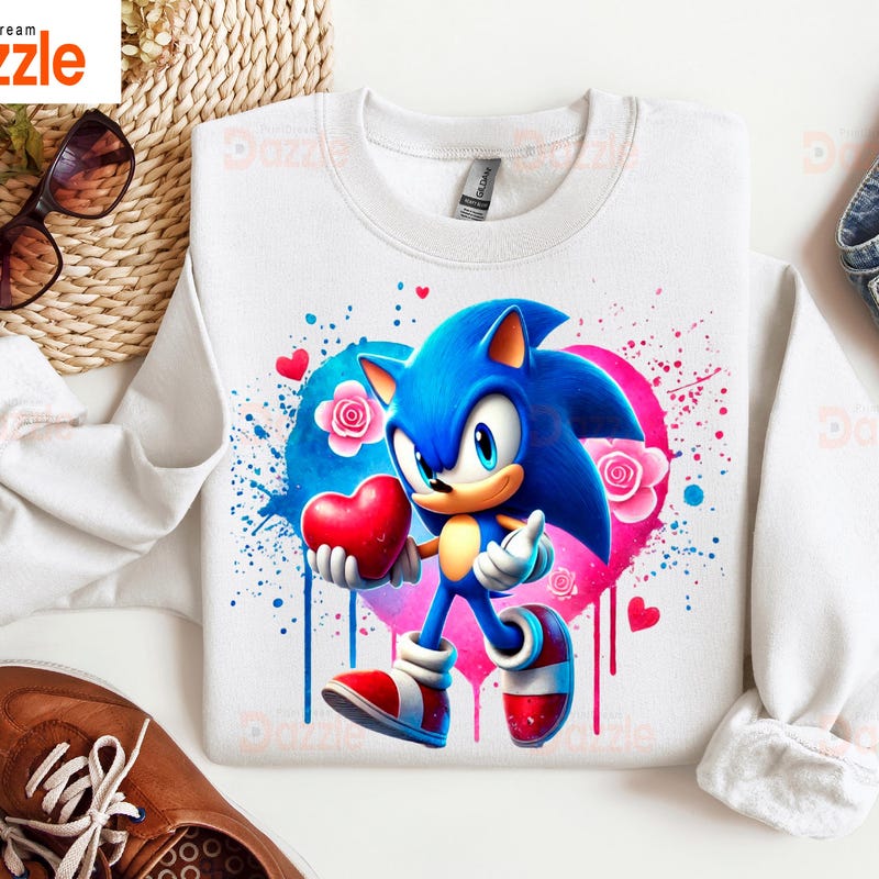 Sonic Valentine - Etsy