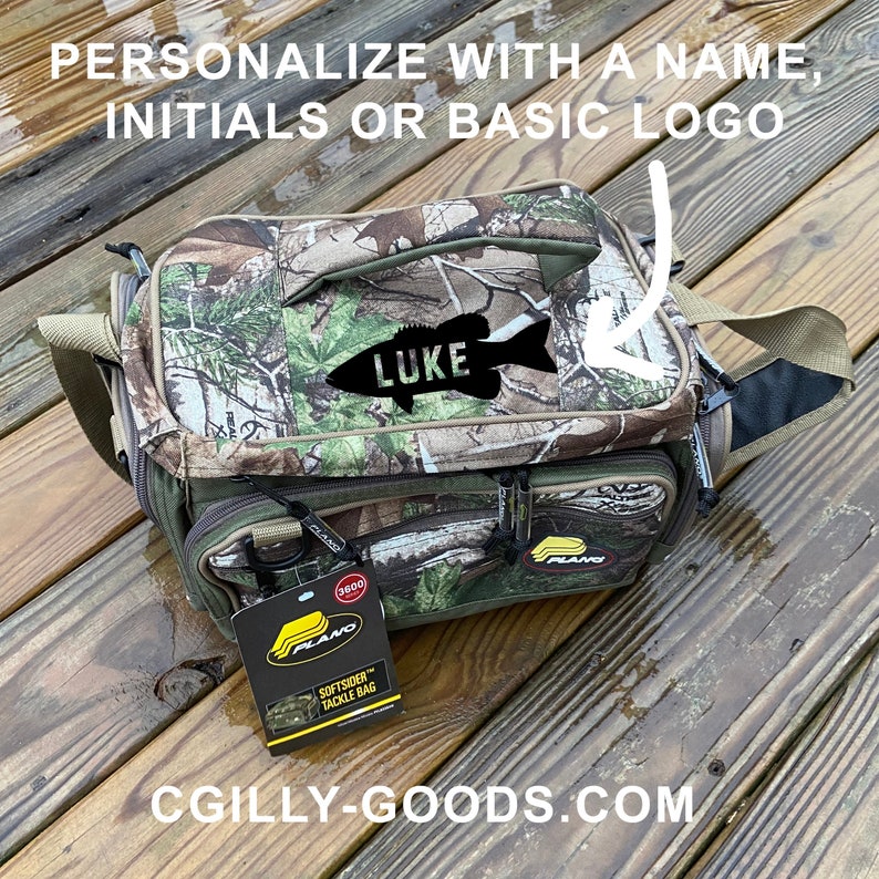 Personalize Plano Medium Soft Side Fishing Tackle Bag Medium Etsy