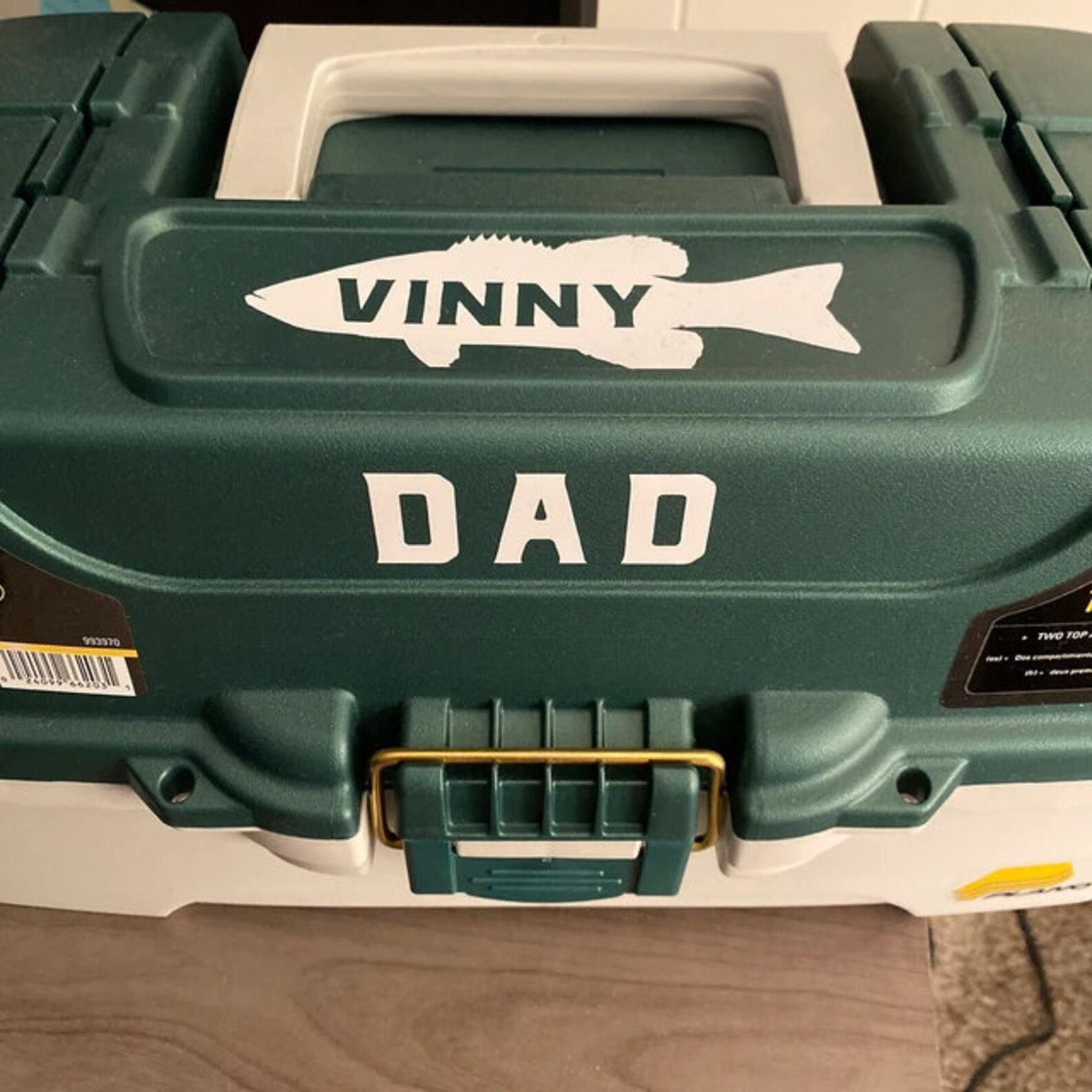 Personalized Plano Fishing Box 3 Tray Tackle Box Etsy