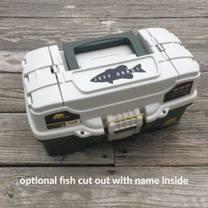 Kids Personalized Fishing Tackle Box 