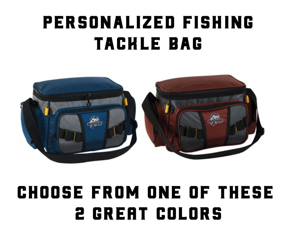 Okeechobee Fats Large Fishing Tackle Bag with 2 Large Lure Box