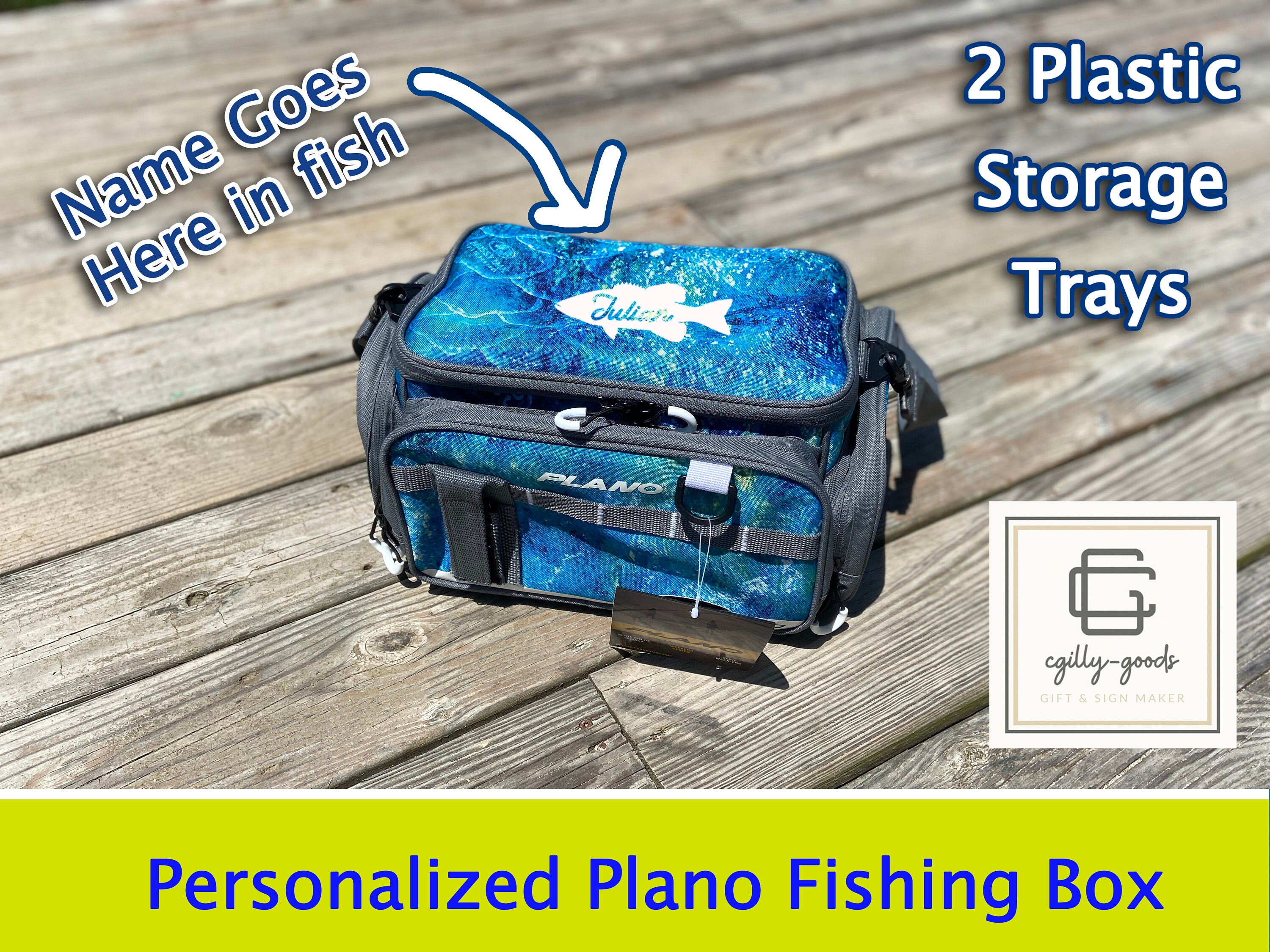 Personalized Plano Mossy Oak 3600 Blue Water Scales Soft Tackle Bag Free  Shipping -  Israel