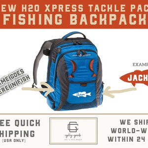 h2o xpress tackle backpack