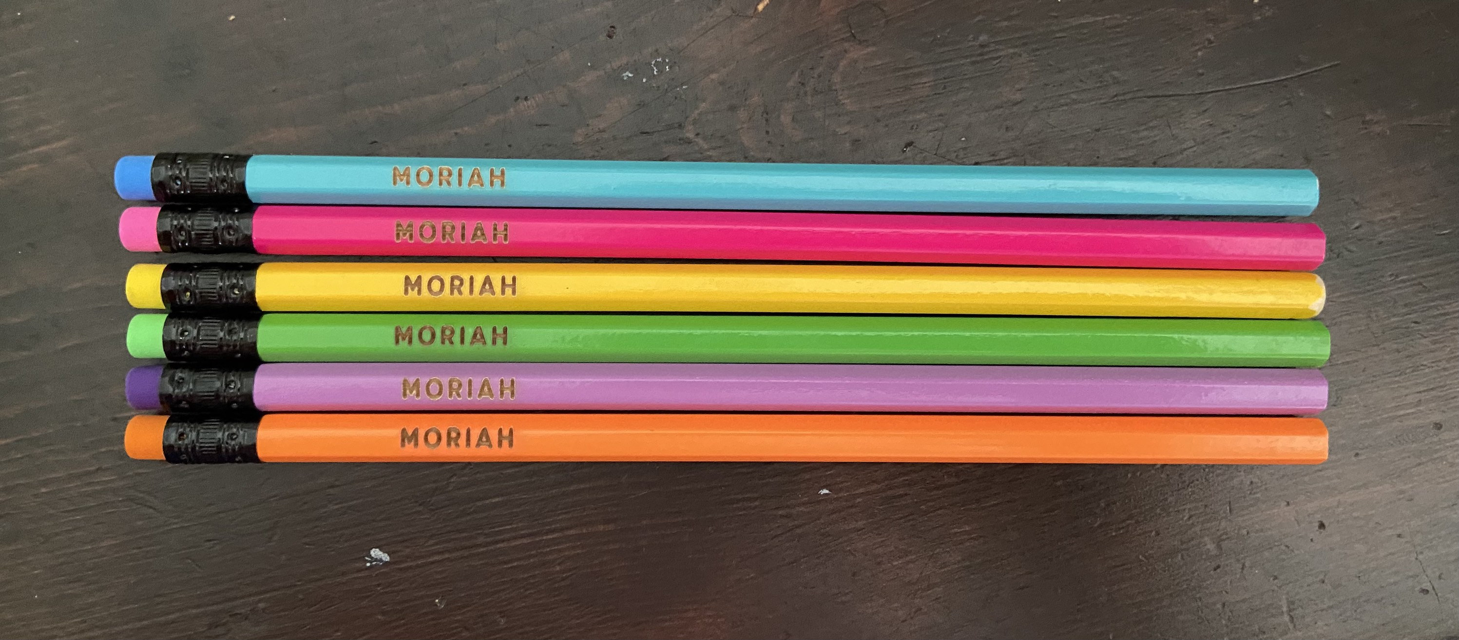 personalized no 2 pencils