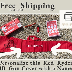 Red Ryder Safety Kit - With Personalized Sleeve - Free Shipping to USA