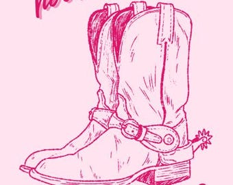 Pink Cowboy Poster