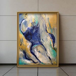 24x30 inch Original Large abstract modern contemporary art, acrylic painting on canvas, original abstract wall art
