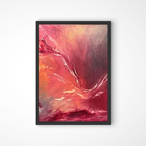 20x24 inch Original Large abstract modern contemporary art, acrylic painting on canvas, original abstract wall art