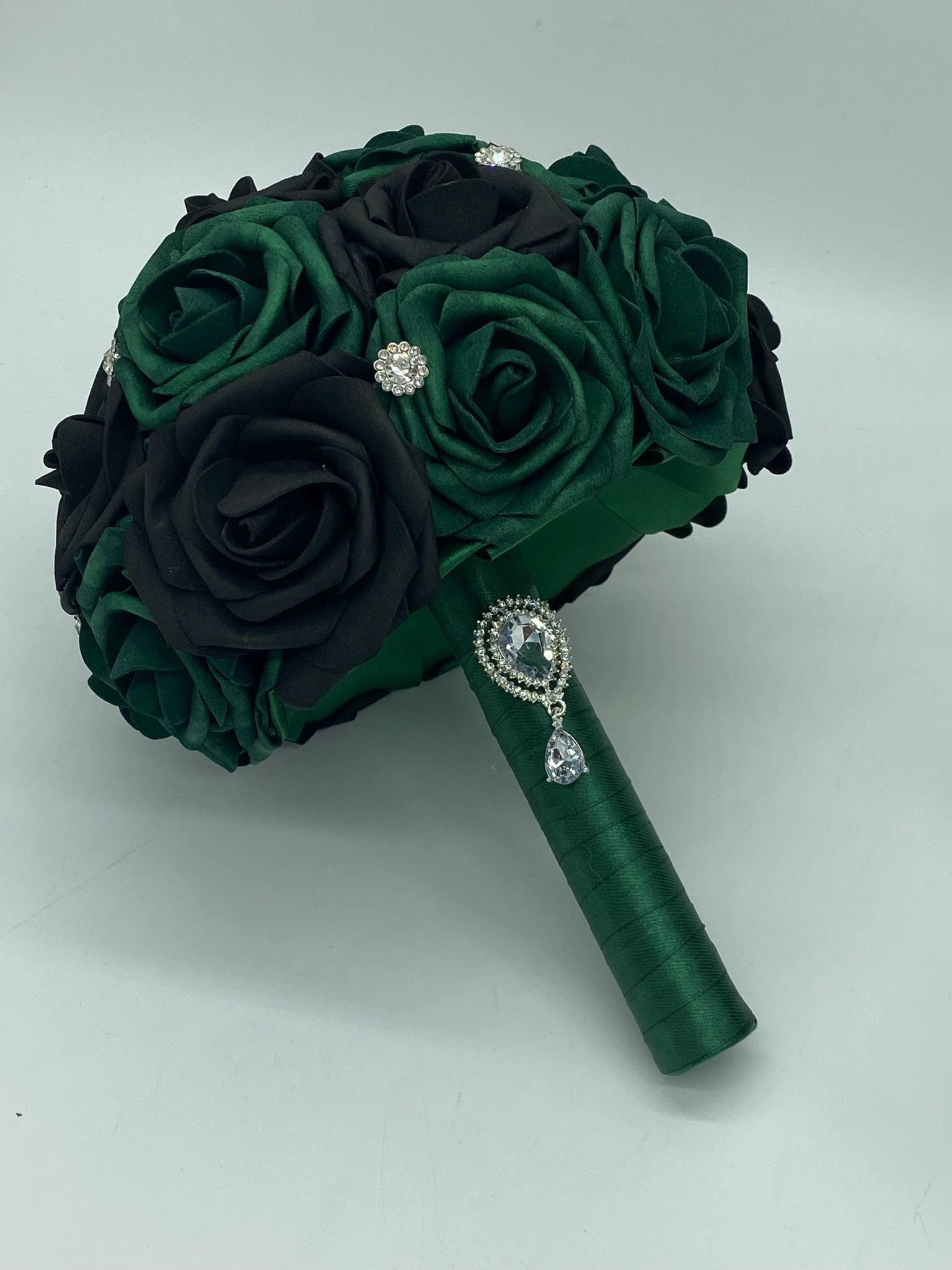 Green Prom Bouquet - Etsy