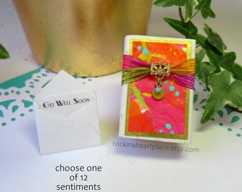 Decorated Keepsake Matchbox with Gift Card (choose one of 12  sentiments), Matchbox Message,   Home Decor