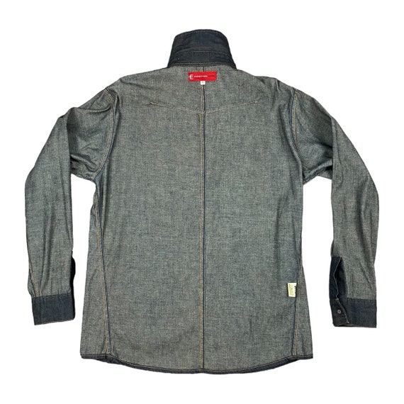 Vintage E Function Edwin Denim Shirt - image 7