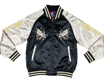 Chaqueta vintage japonesa Sukajan Dragon