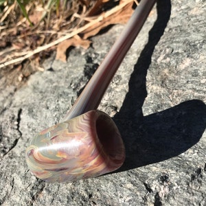 Amber Purple Gandalf Cobb Pipe Corn Cobb Pipe Amber Purple Gandalf Pipe image 3