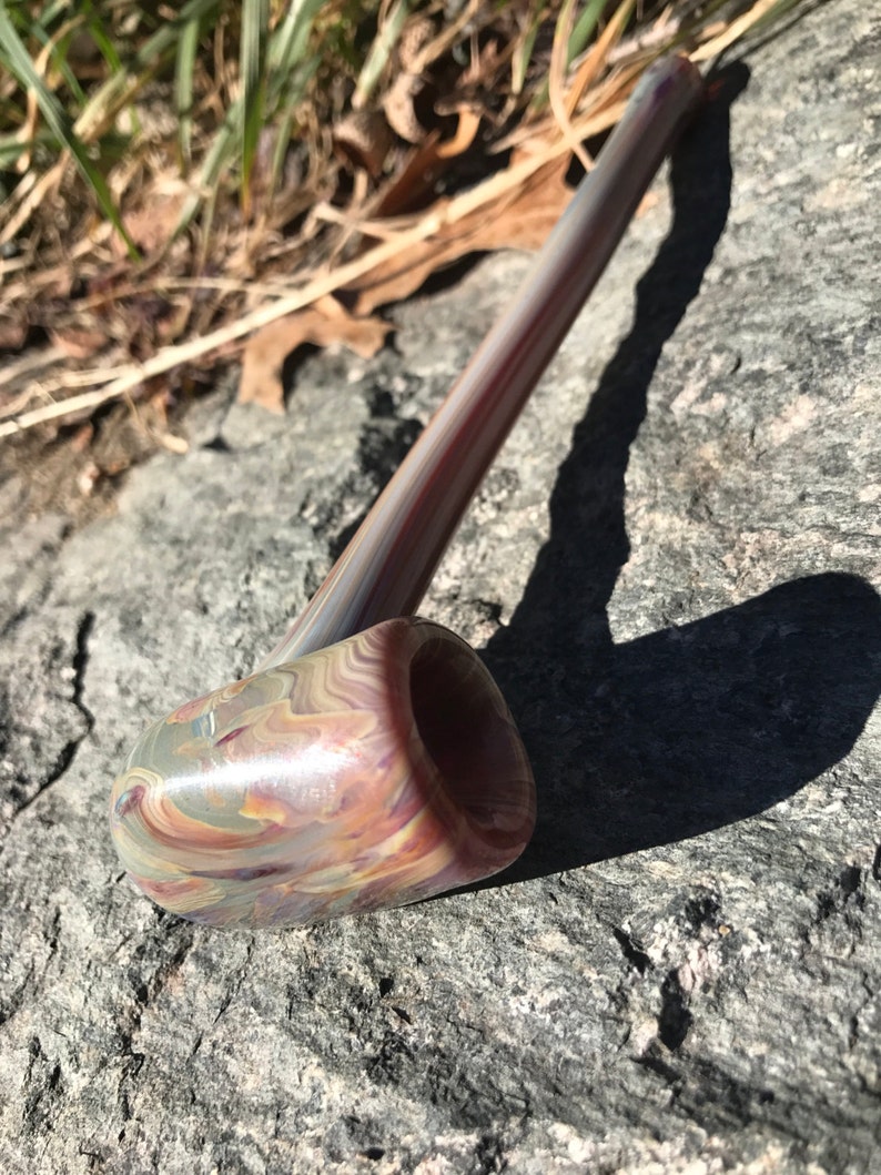 Amber Purple Gandalf Cobb Pipe Corn Cobb Pipe Amber Purple Gandalf Pipe image 3