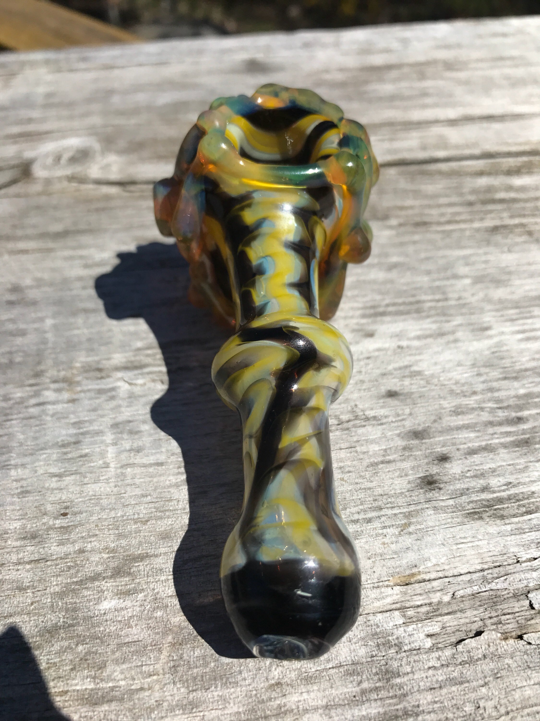 Slymed Bumblebee Hammer Pipe Glass Hammer Tobacco Pipe Etsy New Zealand