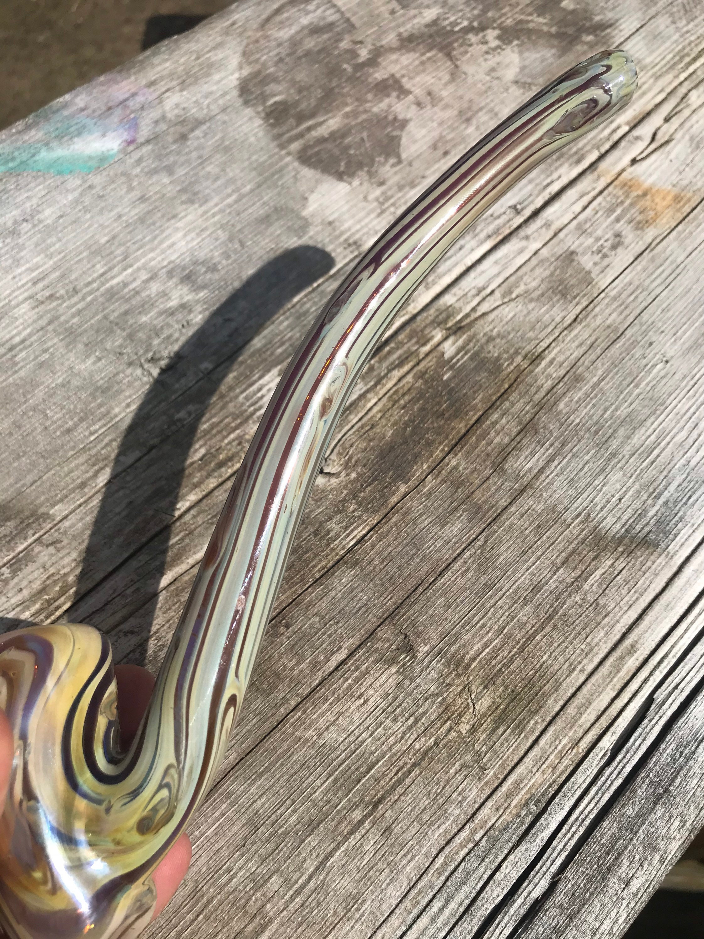 Wood Grain Gandalf Pipe | Glass Wizard Pipe | Lord of the Rings