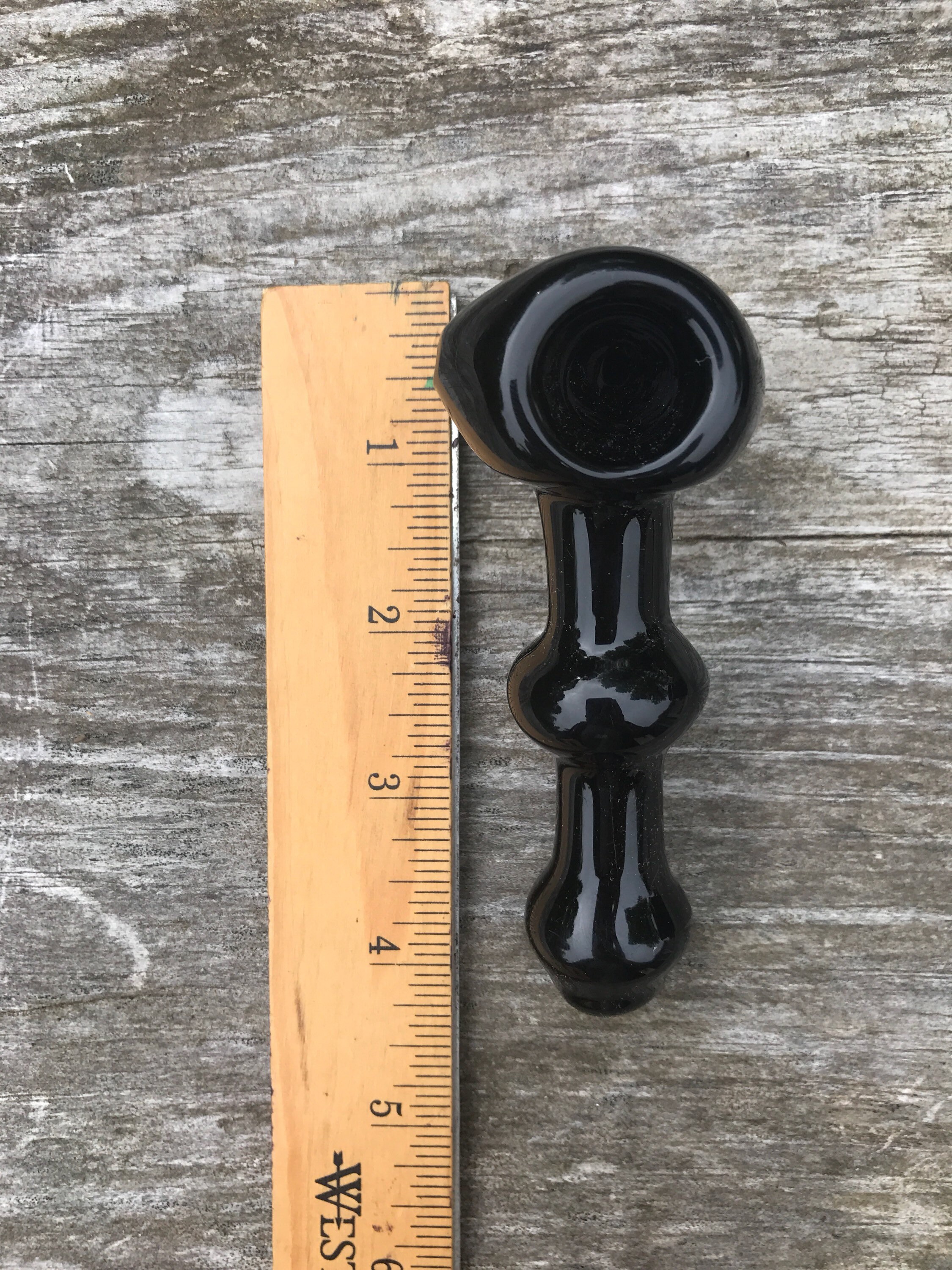 Black Hammer Pipe Hammer Pipe Black Tobacco Pipe Glass Etsy.de