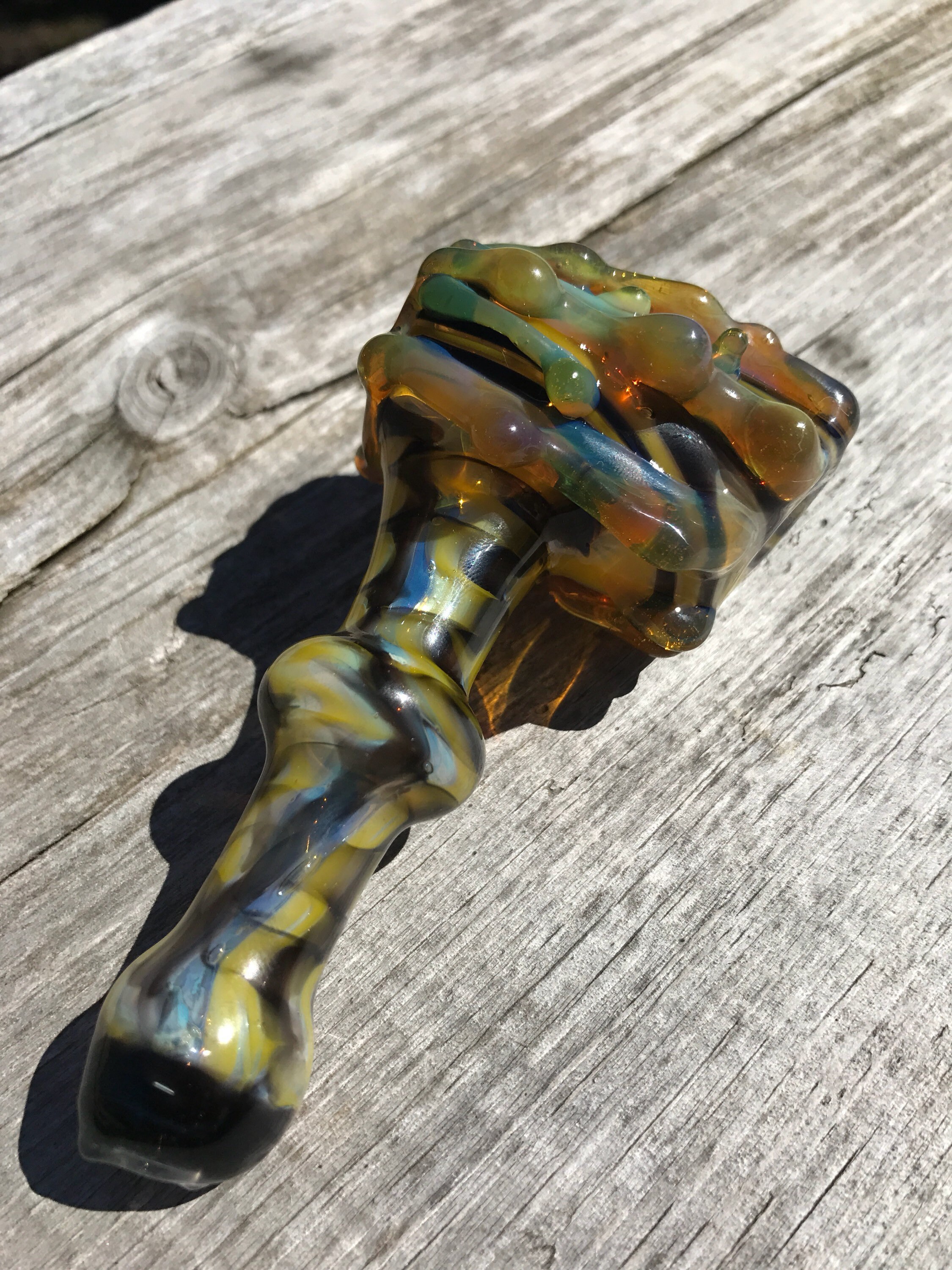Slymed Bumblebee Hammer Pipe Glass Hammer Tobacco Pipe Bee Pipe