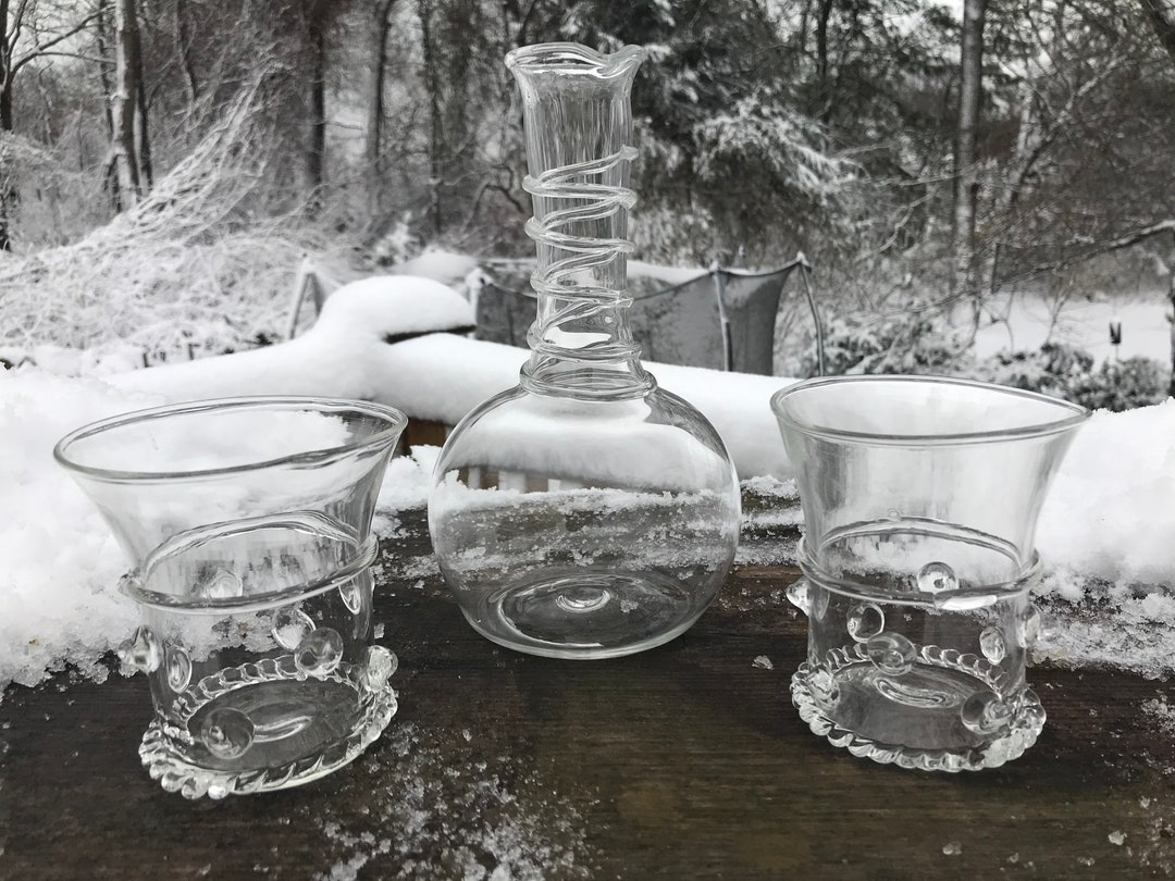 Set of 2 Stemless Game of Thrones Wine Glasses and Carafe Cersei Glass