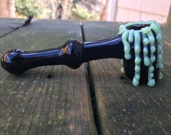 Black Slymed Hammer Pipe | Glass Hammer