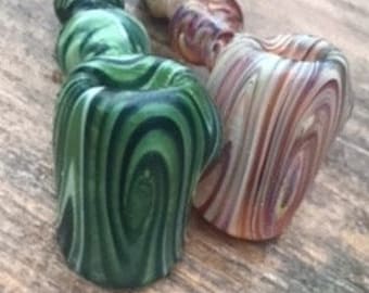 HAMMER TIME SALE Set of Two Color Changing Hammers | Hammer Pipe | Glass Tobacco Pipe | Fumed Pipe