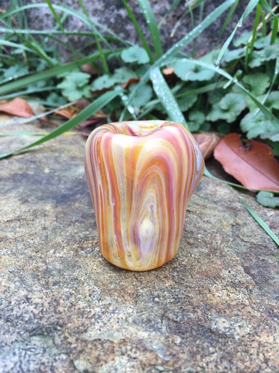 Color Changing Hammer Pipe | Amber Purple Hammer | Glass Hammer